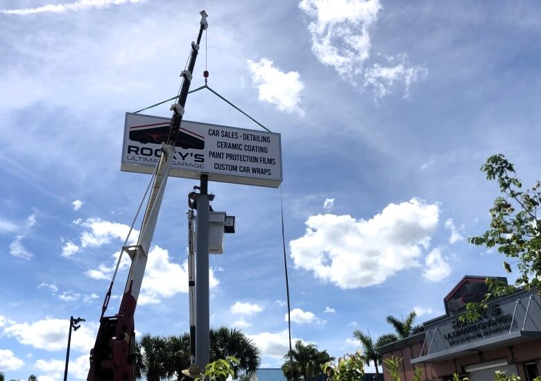 Light Box installation